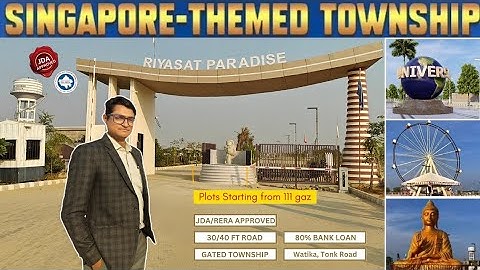 Luxury Township Plots Near Ring Road Jaipur 🌆 | Riyasat Paradise plots in watika starts from 27 lac 