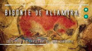 Historia del Arte 2.0 | Bisonte de Altamira | 13.000 a.C. | Santillana del Mar