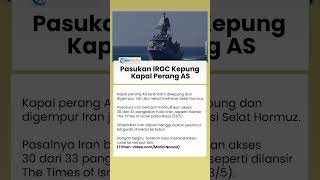 Iran Kepung Kapal Perang AS! Teheran Klaim Punya 30 Pangkalan Rudal di Sepanjang Selat Hormuz