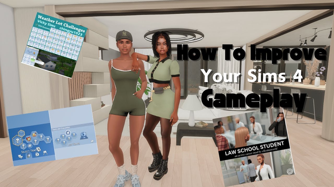 25 Mods You Need To Improve Your Sims 4 Gameplay | The Sims 4 - YouTube