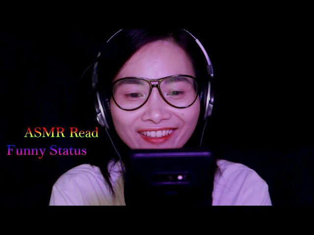 ASMR Read Funny Status To Relax | asmrvietnam