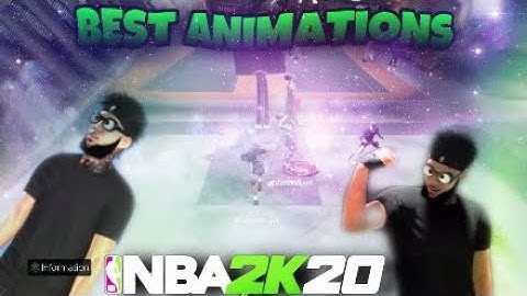 BEST ANIMATIONS IN NBA 2K20 FOR A 2 WAY SLASHING PLAYMAKER!! BEST JUMPSHOT, DUNKS, LAYUPS, & MORE