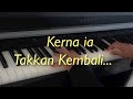 Demi masa raihan short piano cover with lyrics by afeeffatini