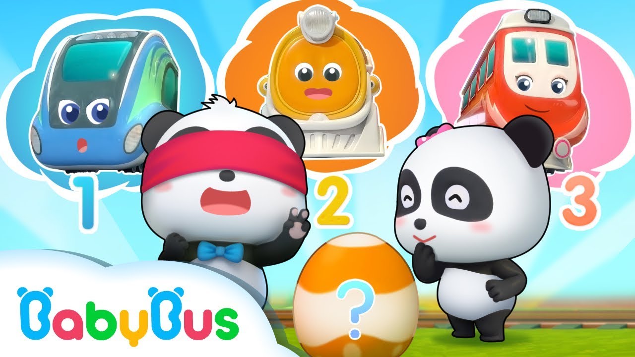 pandas merge Baby Panda and Super Train | Super Rescue Team | Animation for Kids | BabyBus Song
