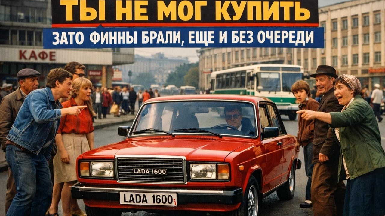 ВАЗ-2107: Ты НЕ МОГ купить такую — её продавали финнам, пока советские люди ждали годами