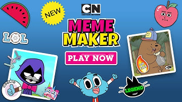 The Amazing World of Gumball: Meme Maker - Create Your Own GIF or Image Memes! (CN Games)