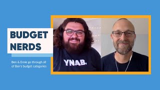 Ben's Budget Categories