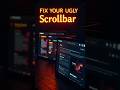 Scroll Bar Customization you must know 🚀🧑🏻💻 ....|#webdesign #webdevlopment