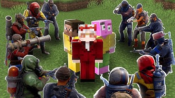 Майнкрафтеры против Раста