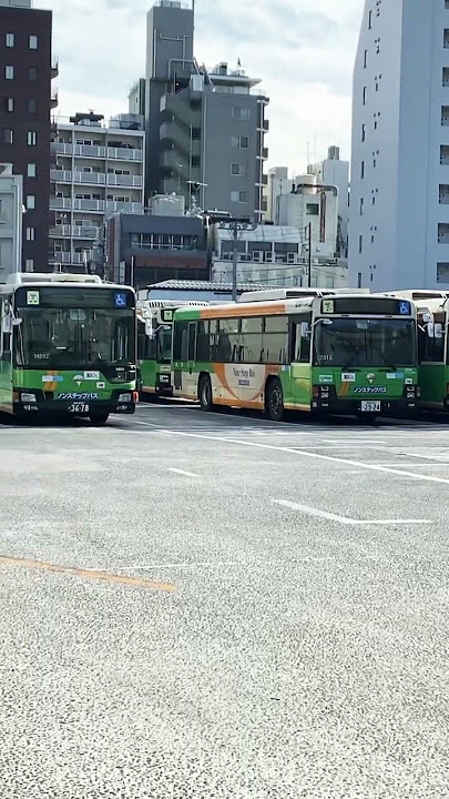 Bus Refuel Area #bus #rest  #tokyo #japan