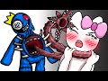 Blue Monster Love for Delicious Banbaleena makes it like Mr. tomatos - BanBan 3, Among us Animation
