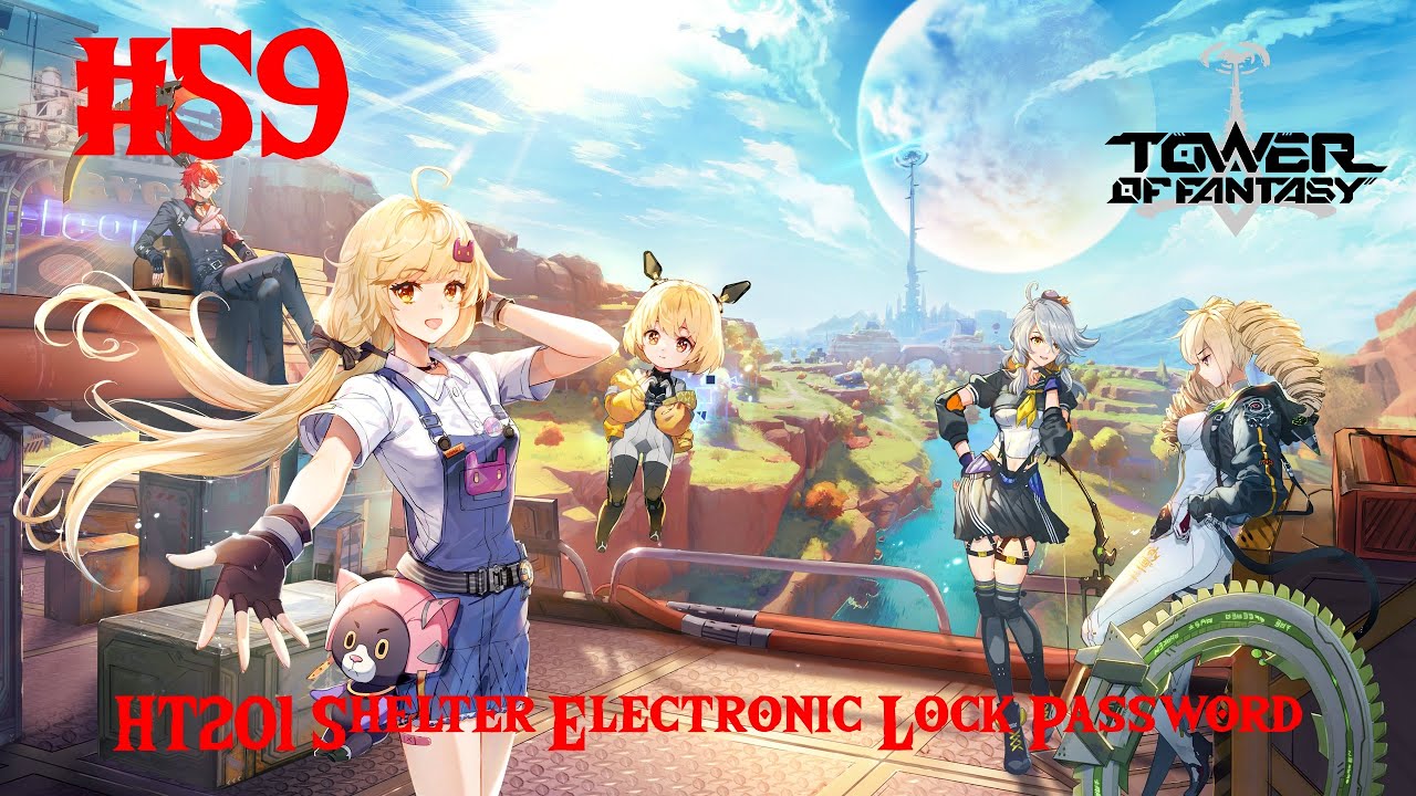 Tower of Fantasy Walkthrough Part 59 - HT201 Shelter Electronic Lock Password (No Commentary)