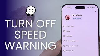How To Turn Off Speed Warning On Waze! screenshot 1