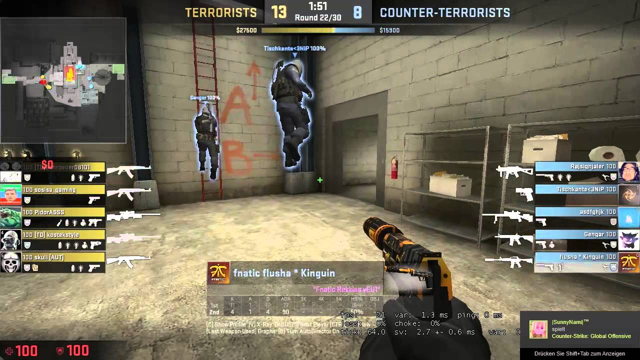 Just flusha Things [#2] - 1 vs. 5 Clutches | Counter-Strike: Global Offensive