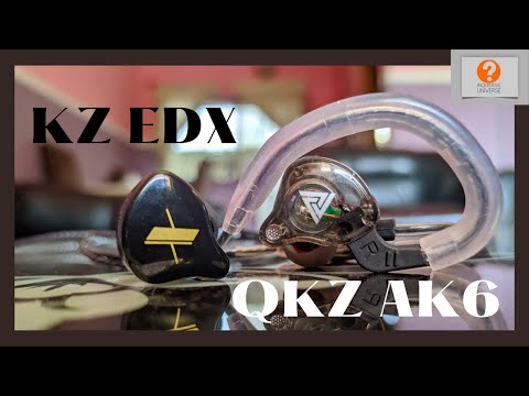 KZ EDX vs QKZ AK6 - Battle of the entry level bass champions