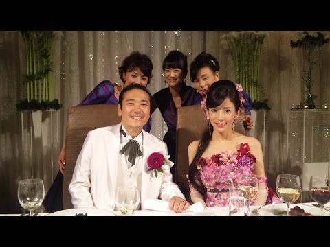 芸能人結婚式 お色直しで着たカラードレスまとめ 川島なお美さん Youtube