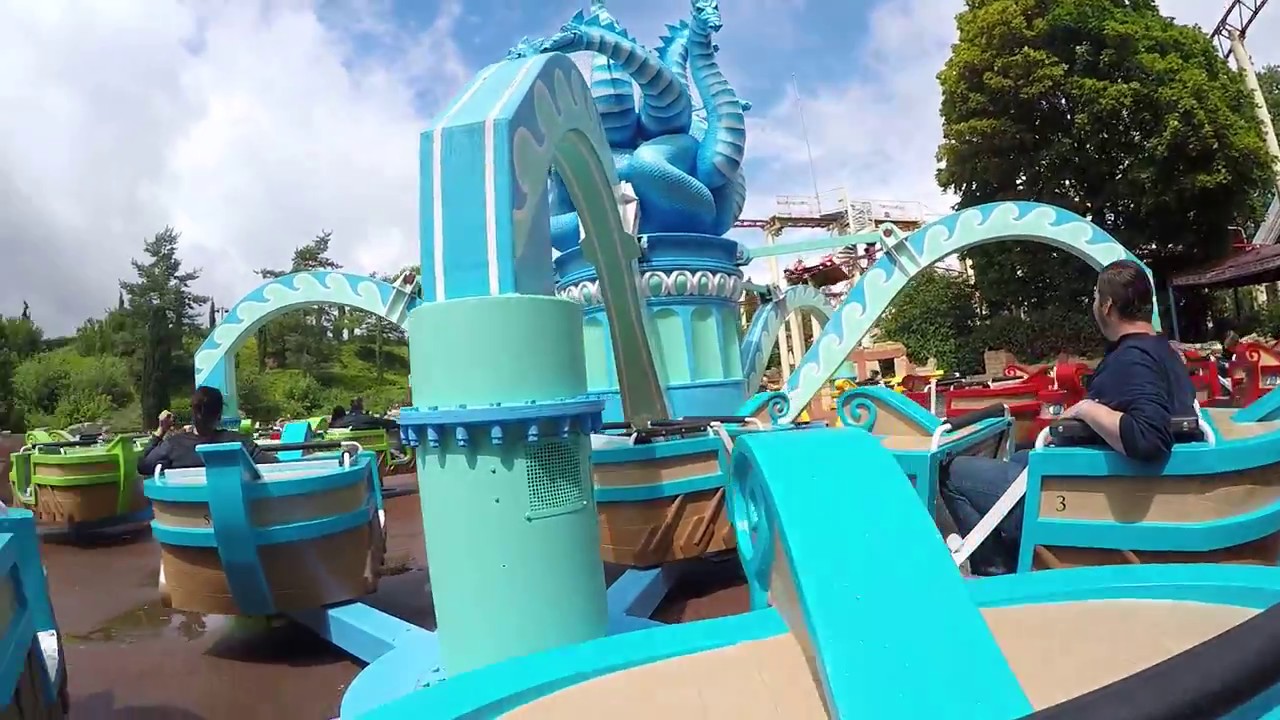 L'Hydre de Lerne (Onride/POV) Video Parc Astérix bei Paris 2017
