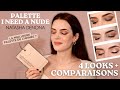 La palette I NEED A NUDE de NATASHA DENONA - 4 MAKEUP + COMPARATIFS palettes ressemblantes