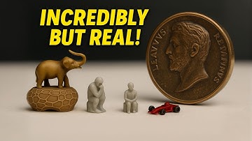 SMALLEST MAN-MADE OBJECTS | 3D Animation