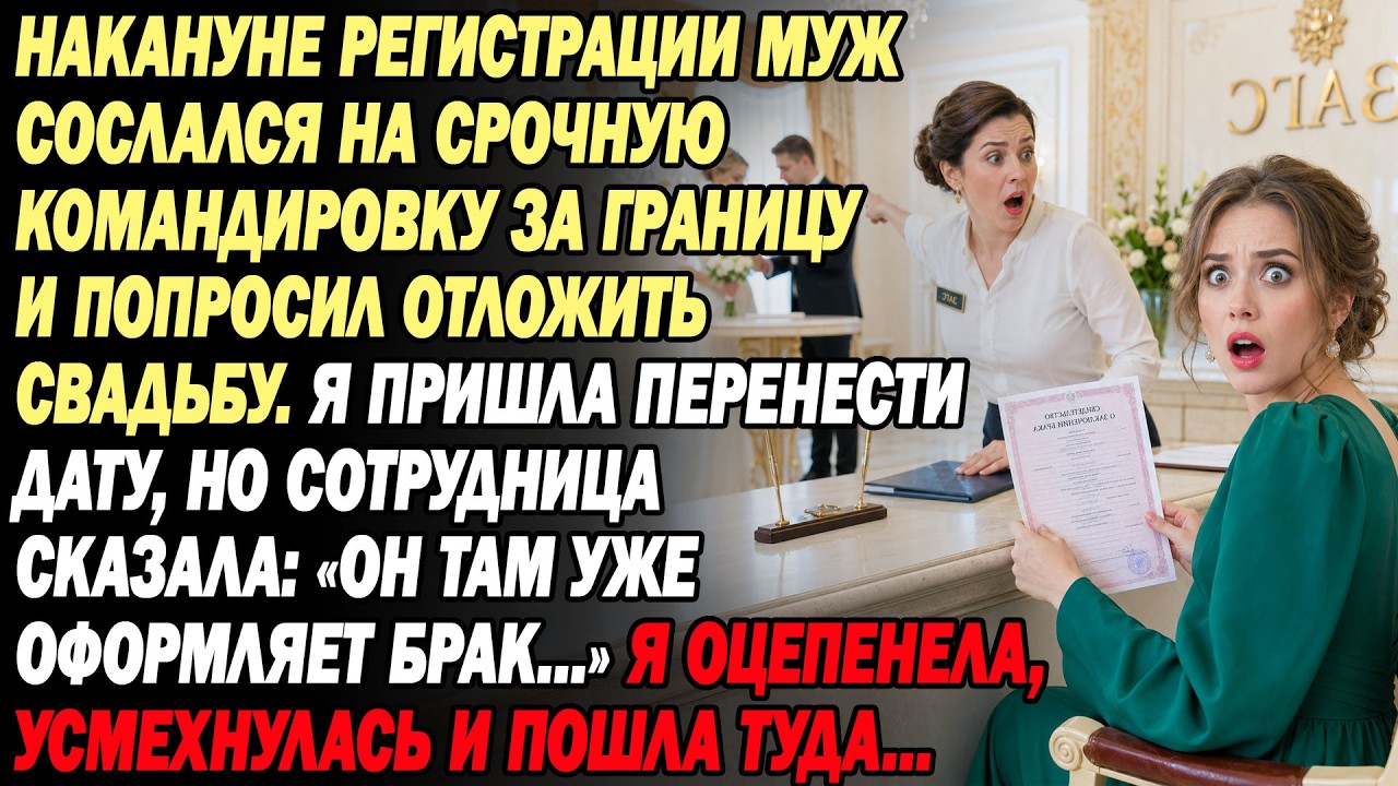 Напередодні весілля мій наречений написав, що летить у термінове відрядження, а я поїхала до РАЦСу перенести дату. Справівниця глянула на мене з подивом: "Максим Волков сьогодні вранці вже оформив...