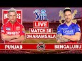 IPL Live: Punjab Kings vs Royal Challengers Bengaluru Live | PBKS vs RCB Live Scores &amp; Commentary