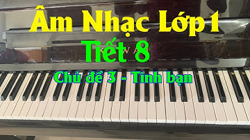 Bài giảng âm nhạc lớp 1 tiết 8 - Chủ đề 3: Tình bạn | Sách cánh diều