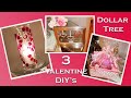 ❤ Valentines Day Decor Ideas - Dollar Tree DIY Valentines & Mini Dollar Tree Haul