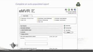 ePharmaSolutions Electronic Monitor Visit Reporting Application