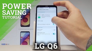 How to Allow Power Saving Mode on LG Q6 - Enable Battery Saver |HardReset.Info