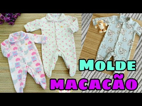 Vídeo: Como Fazer Um Macacão De Bebê