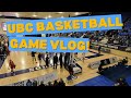 Varsity Men's Basketball Game Vlog | UBC Thunderbirds vs UofC Dinos