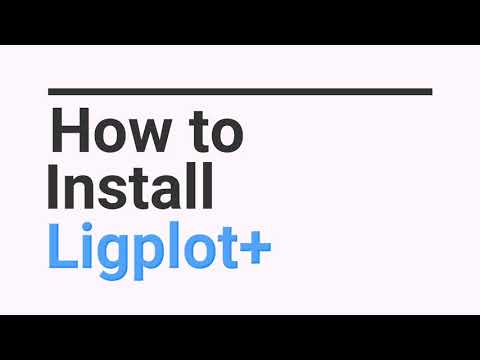 How to install and use Ligplot plus for receptor ligand interactions (Simple tutorial)