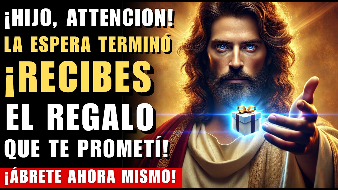 LA ESPERA TERMINÓ, ¡HOY RECIBES EL REGALO QUE TE PROMETÍ!