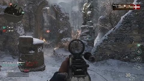 Call of duty WW2 - My first V2 rocket (51 kill streak)