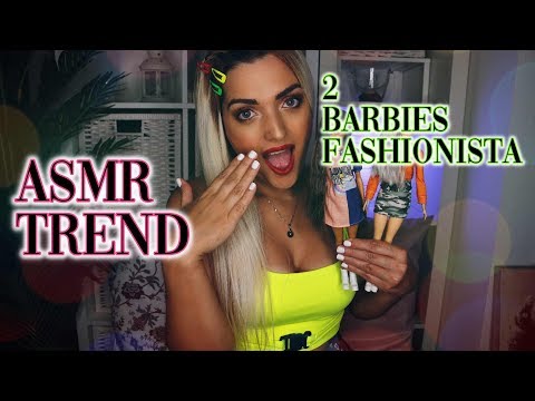 ASMR BARBIE FASHIONISTAS 2019 | AMO los UNICORNIOS |  Rapado cabeza Sidecut