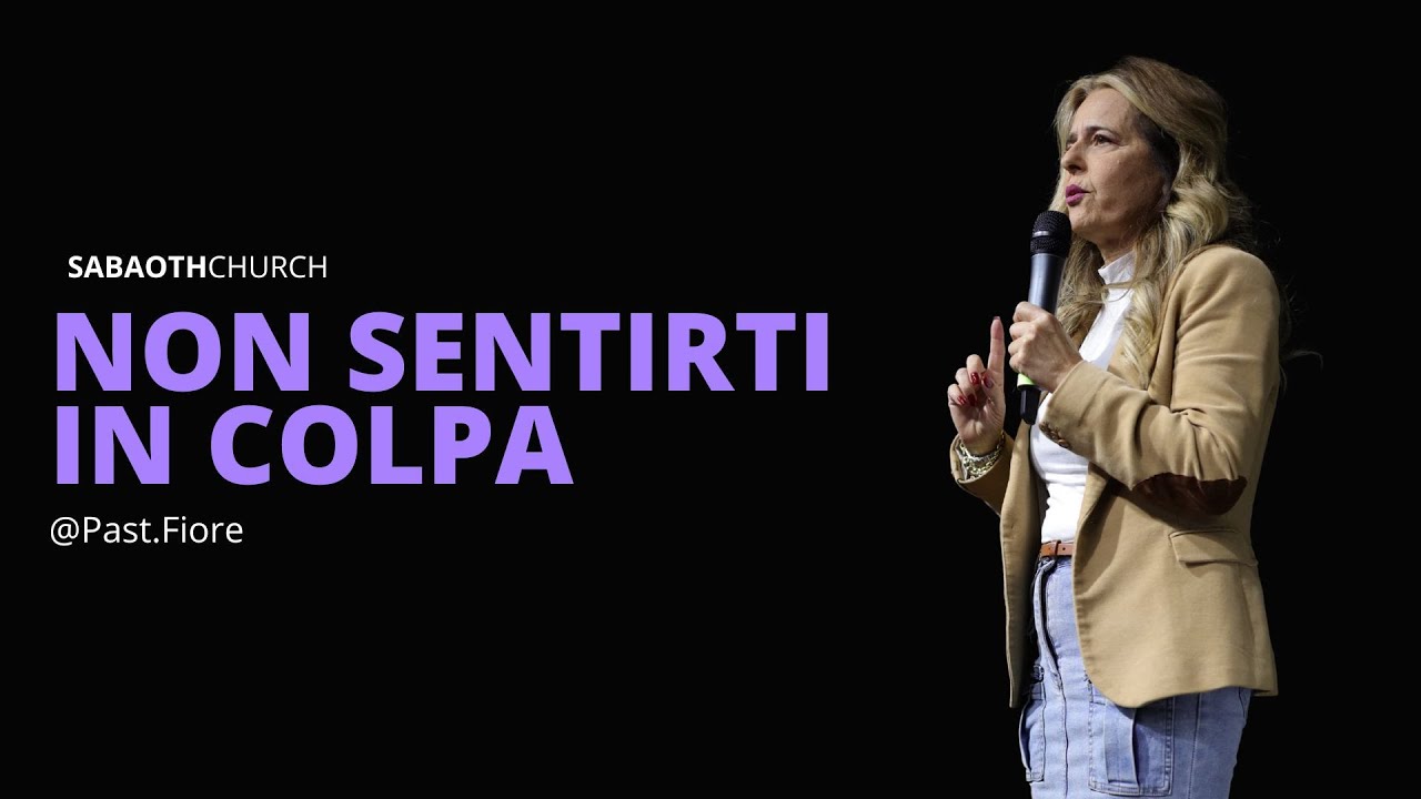 Domenica Gospel  23-11-25 | NON SENTIRTI IN COLPA | Past.Fiore
