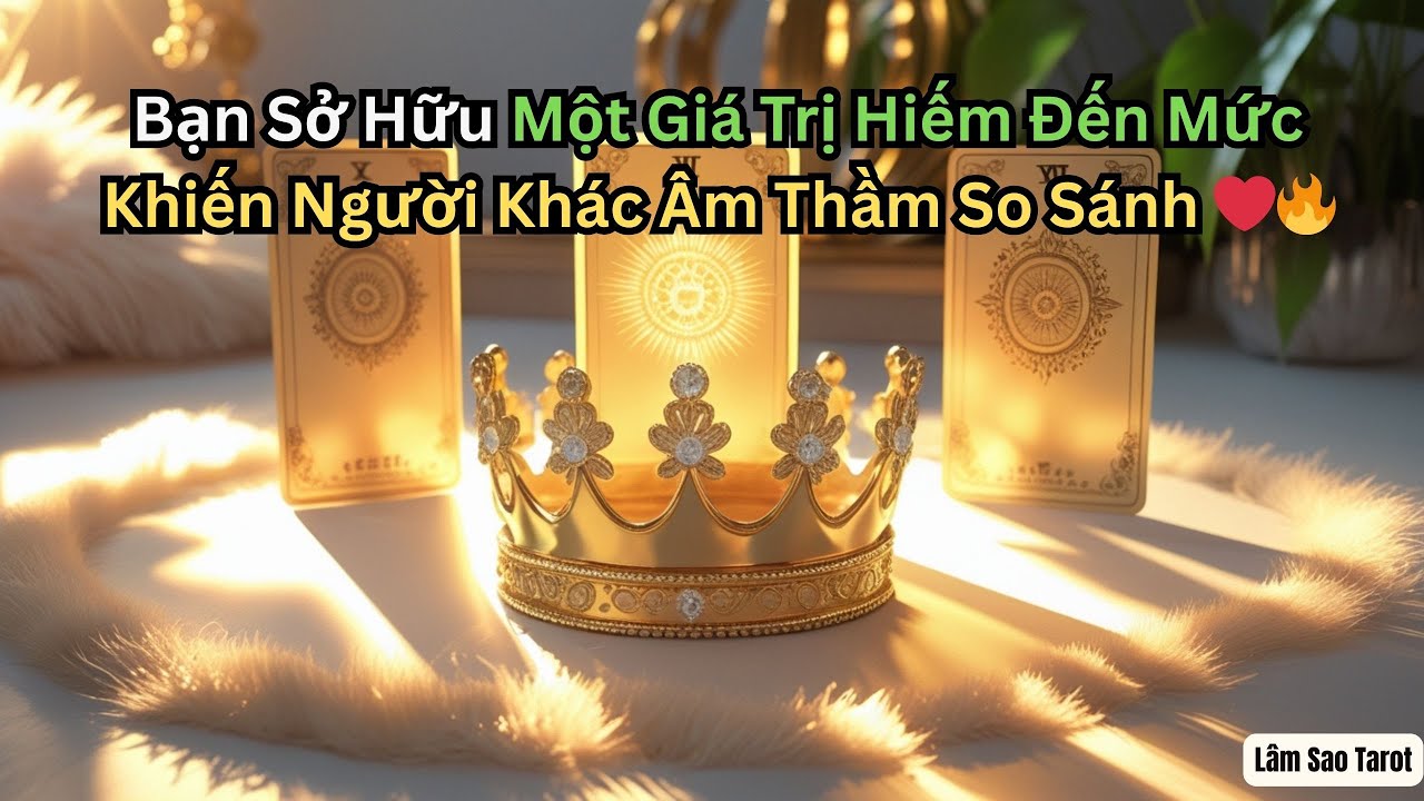 Bạn Sở Hữu Một Giá Trị Hiếm Đến Mức Khiến Người Khác Âm Thầm So Sánh Chính Mình 😳✨ | Tarot #tarot