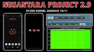 REVIEW NUSANTARA PROJECT 2.9 + RYZEN KERNEL REDMI NOTE 8 GINKGO CUSTOM ROM GAMING