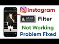 Fix Instagram Lofi Dusk Filter Not Working | Instagram Restyle Lofi Dusk Option Not Working Problem