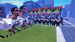 TODAY BEST WAR BEST MOD CAMERAMAN VS SKIBIDI TOILET / GARRY'S MOD