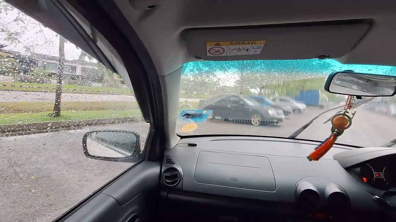 Proton Saga FLX POV DRIVE in Bandar Seri Alam.