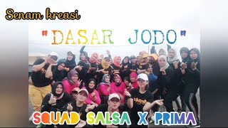 Senam Kreasi 'DASAR JODO' || Squad SALSA X PRIMA || Rest Area Cikebo - Maja
