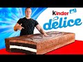 Gant kinder delice  comment faire le plus grand du monde diy kinder delice par vanzai