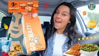 I Ate Fast Food I've NEVER Tried for the Whole Day!