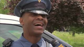 State trooper pulls over retired officer who delivered him