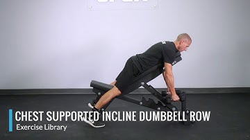 Chest Supported Incline Dumbbell Row - OPEX Exercise Library