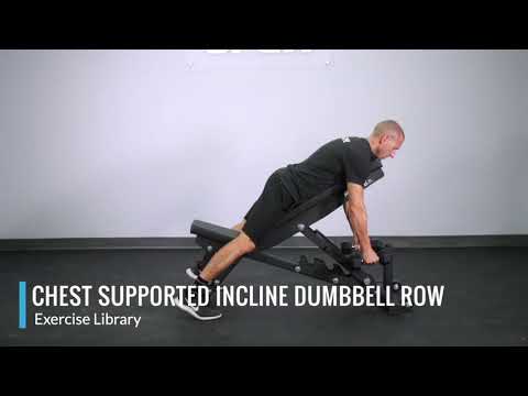 Chest Supported Incline Dumbbell Row - OPEX Exercise Library