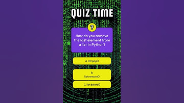 "Python Quiz of the Day: Test Your Skills with Daily Challenges!" |#python #quiz #programming #viral