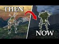 Oolacile is Darkroot in the past [Dark Souls DLC time-travel shown side-by-side]