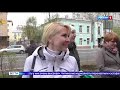 "Медиа-субботник": журналисты высадили деревья на улице Ленина в Чите